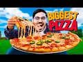 I Ate Biggest Pizza Slice In The World Pizza Eating Challenge