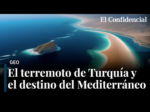 El terremoto de Turquía es una montaña que está naciendo en el Mediterráneo