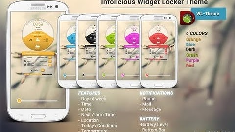 Android Theme Tutorials - Lock screen 1