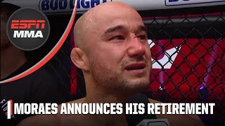 Marlon Moraes announces retirement from fighting after PFL loss | ESPN MMA