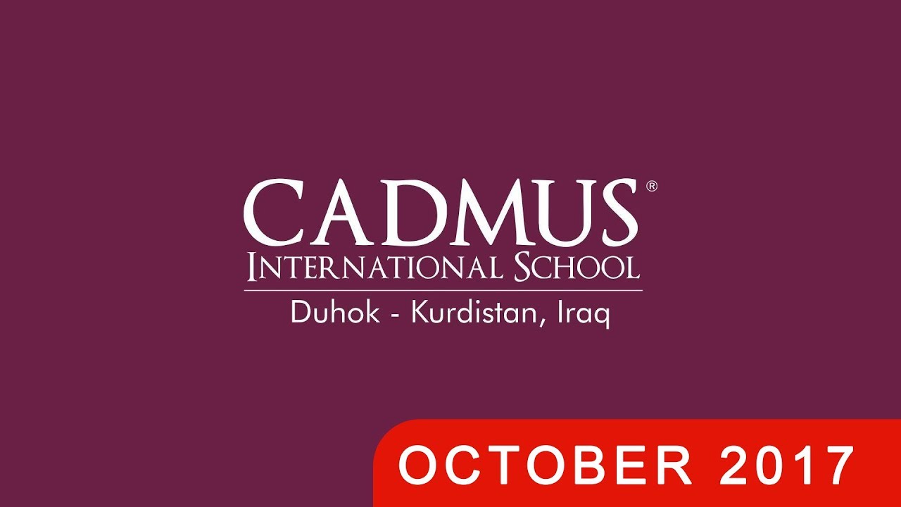 Cadmus international school DUHOK - Construction October 2017 - DRONE TOUR - Dara Company