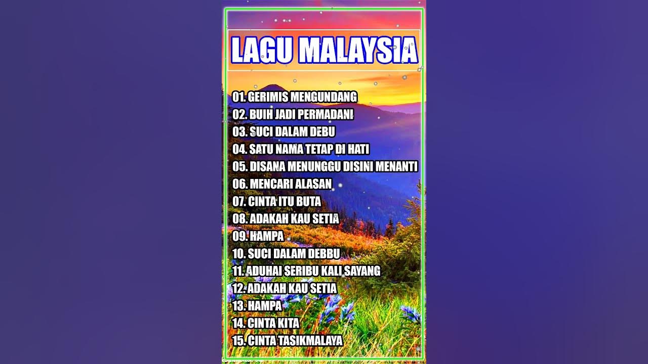 LAGU MALAYSIA PENGANTAR TIDUR FULL ALBUM 2022