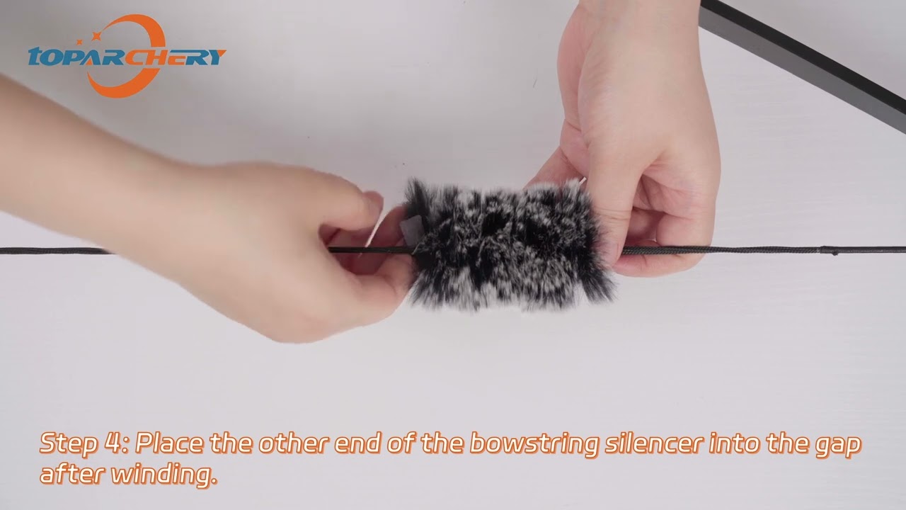 Archery Otter Fur Bow String Silencer HuntingDoor com