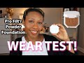 Fenty Beauty Pro Filt'r Soft Matte Powder Foundation Wear Test!