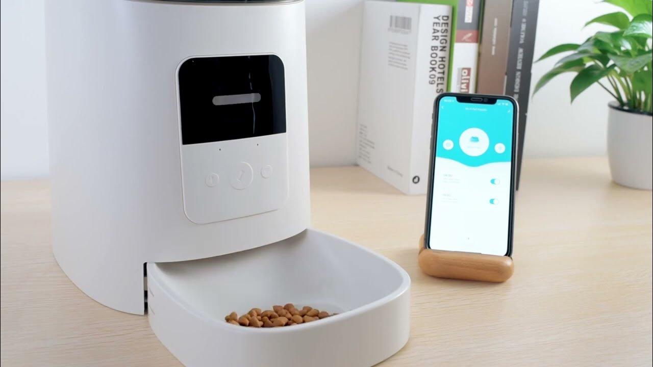 How to Set Up Feeding Plan WOpet Patrol WiFi Pet Feeder (ModelF07