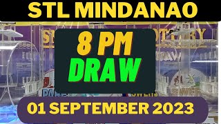 STL  Mindanao result today 8pm Live 01 September 2023