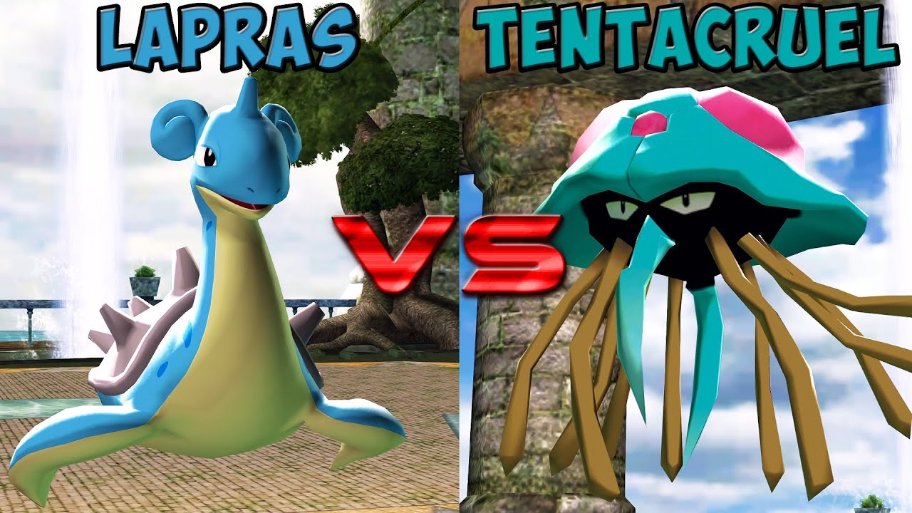 Pokemon battle revolution - Lapras vs Tentacruel