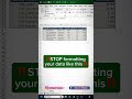 What does Ctrl + T do in Excel #excel #exceltips #exceltricks #corporate #workhacks #tutorials