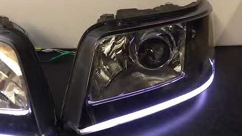 VW Transporter DRL sweeping sequential indicators xenon T5