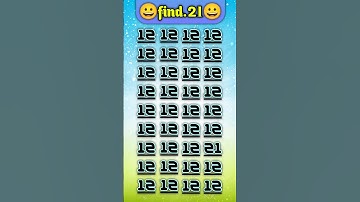 🗣️ #find the odd number 😄👉 21 #ढूंढो #challenge #gkquestion #puzzle #iq #gkquiz #maths 🙏🙏