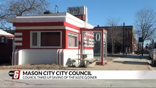 Mason City City Council takes up saving the Suzie Q Diner