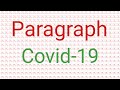 Covid-19(paragraph) ✅For All classes