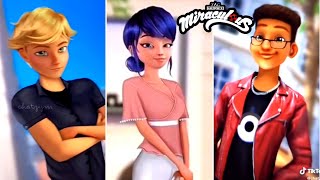 Glow Up Miraculous Transformation Ladybug and Chat Noir #shorts