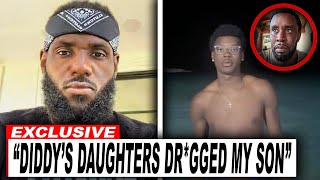 Lebron James RESPONDS To SON Bronny CAUGHT At Diddy FREAK - 0FFS?!