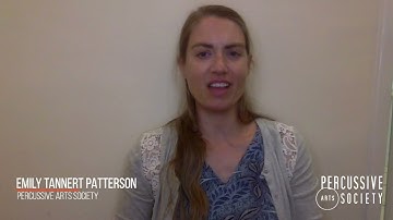Four-mallet technique tips with Emily Tannert Patterson