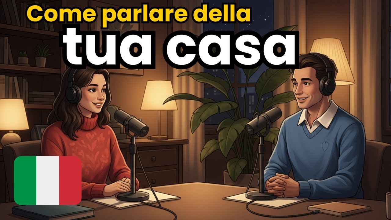 How to Talk About Your House in Italian | Easy Italian for Beginners