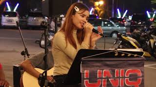 Video thumbnail of "Aku Bidadari Syurgamu - Dato Seri Siti Nurhaliza cover by Dinda Dania"