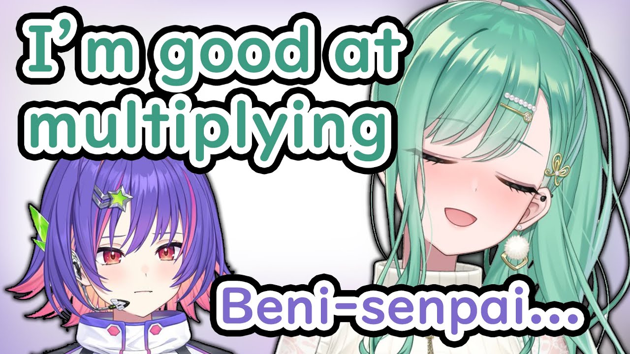 Yakumo Beni Takes an English and Math Test While Riko Watches in Fear...【VSPO】