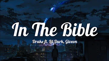 Drake - In The Bible (Lyrics) ft. Lil Durk, Giveon