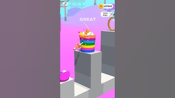 Asmr Pop Us Satisfying Gameplay Walkthrough Level 184 #shorts #asmr #sliceit