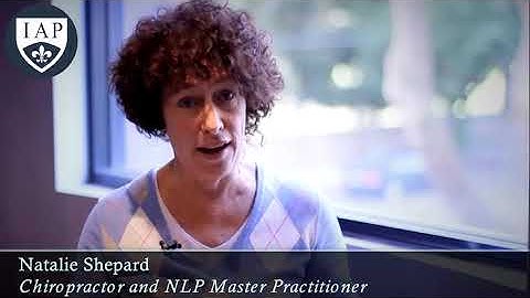 "CHIROPRACTOR SPEAKS ABOUT THE IAP NLP AND CLINICAL HYPNOSIS" a video by the IAP | RTO#70206