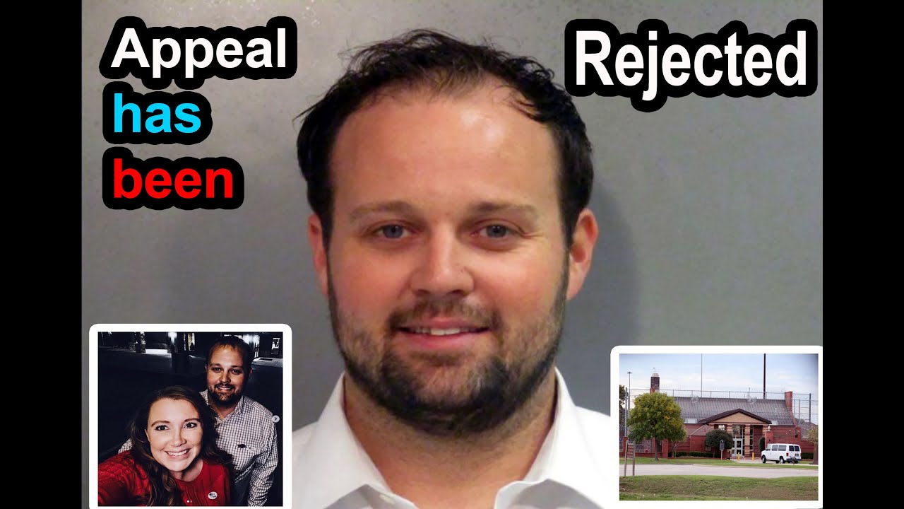 Josh Duggar #39 s appeal has been rejected by the Supreme Court as he Josh Duggar #39 s appeal has been rejected by the Supreme Court as he
