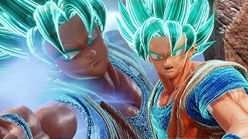 THE ULTIMATE POWER OF SUPER SAIYAN BLUE GOKU!! Jump Force Open Beta Super Saiyan Blue Goku Gameplay!