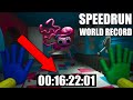 WORLD FASTEST SPEEDRUN of Chapter 2! Chapter 2 WORLD RECORD SPEEDRUN! (Poppy Playtime Chapter 2)