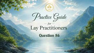 Question 86: When The Mind Becomes Calm And Enters A Meditative State, Does It Mean Theres Nothi...