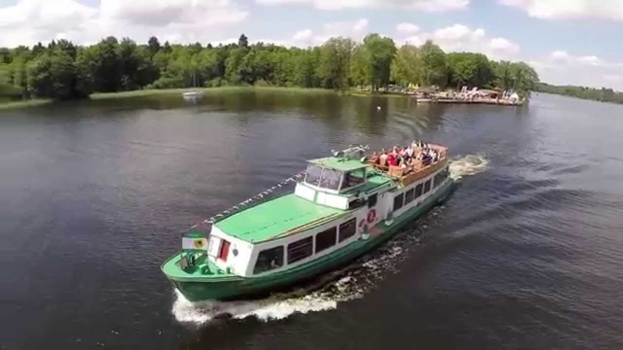 Mysia Wyspa w Szczecinku z lotu ptaka