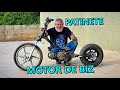 PATINETE FEITO DE SUCATA COM MOTOR POTENTE