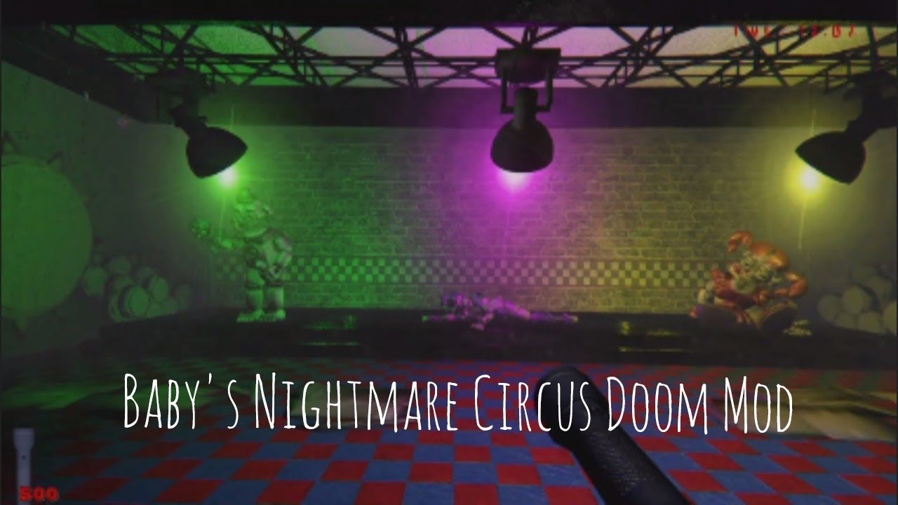 Baby's Nightmare Circus Doom Mod Gameplay - YouTube