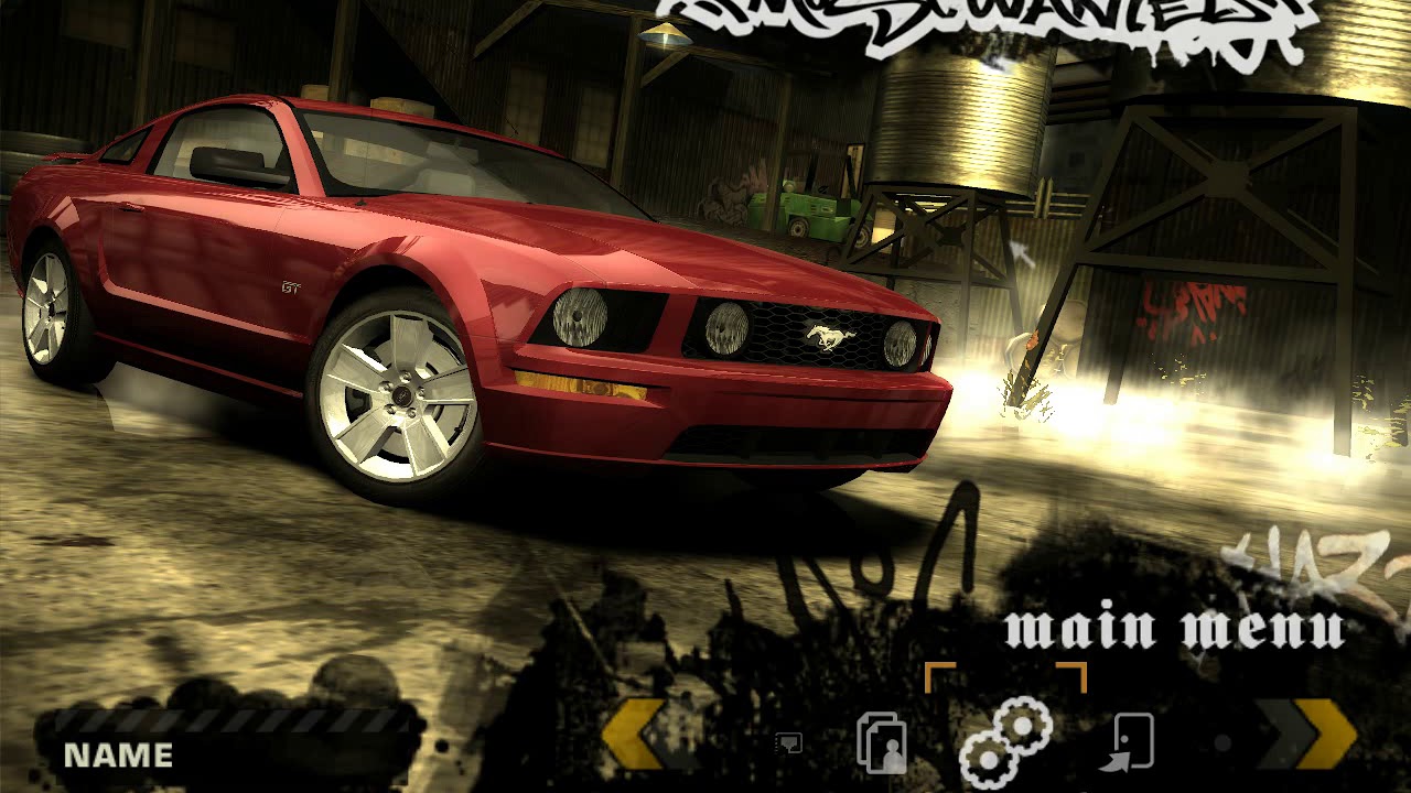 Wanted demo. Игра NFS most wanted 2005. NFS MW 2005 меню. Need for Speed most wanted меню. Need for Speed most wanted 2005 Black Edition.