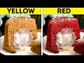 RED FOOD VS. YELLOW FOOD || Fantastic And Tasty Food Recipes You'll Want To Try