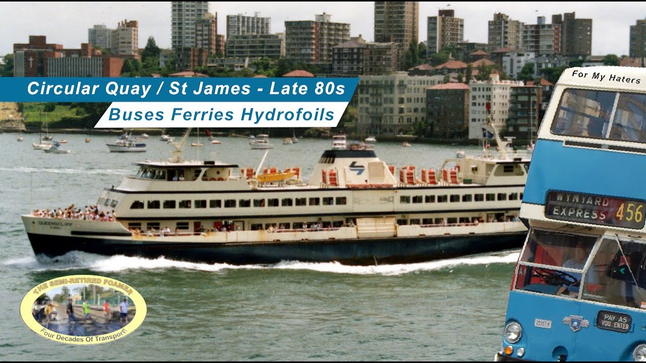 SRF371: 80s SYDNEY FERRIES HYDROFOILS & HERITAGE BUSES