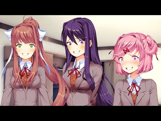 A crazy visual novel 'Doki Doki Literature Club Plus!' Review where school  life with beautiful girls collapses with save data - GIGAZINE