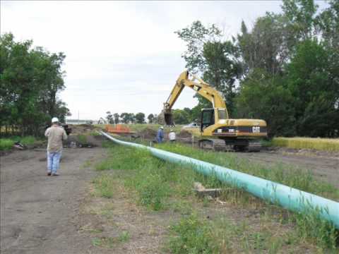 PIPELINE CONSTRUCTION IN NORTH DAKOTA 2009