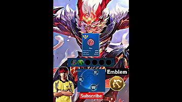 Sun Best Build 2025 Jungle LANE Sun MLBB Mobilelegends Mlbb 