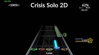 Crisis city is 2/2 required
All of these sections were FCd using a 1/1 world tour guitar Crisis city is 2/2 required