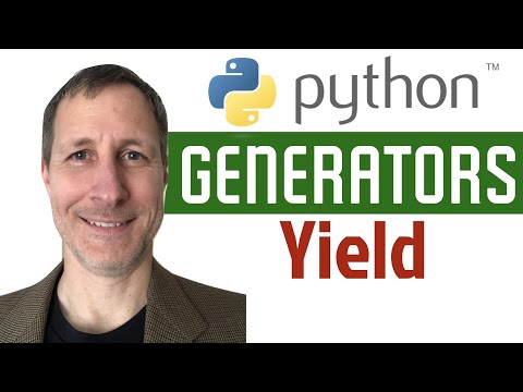 Python GENERATORS & using Yield keyword