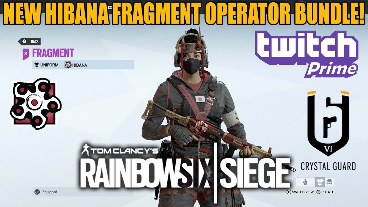 Hibana Fragment Operator Bundle - Rainbow Six Siege - YouTube