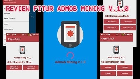 Review Admob Mining | AUTO IMPRESSIONS ADMOB ADSENSE