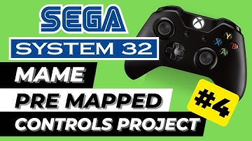Sega System 32 Arcade | MAME Pre Configured Controls Project | Huge Project Part 4