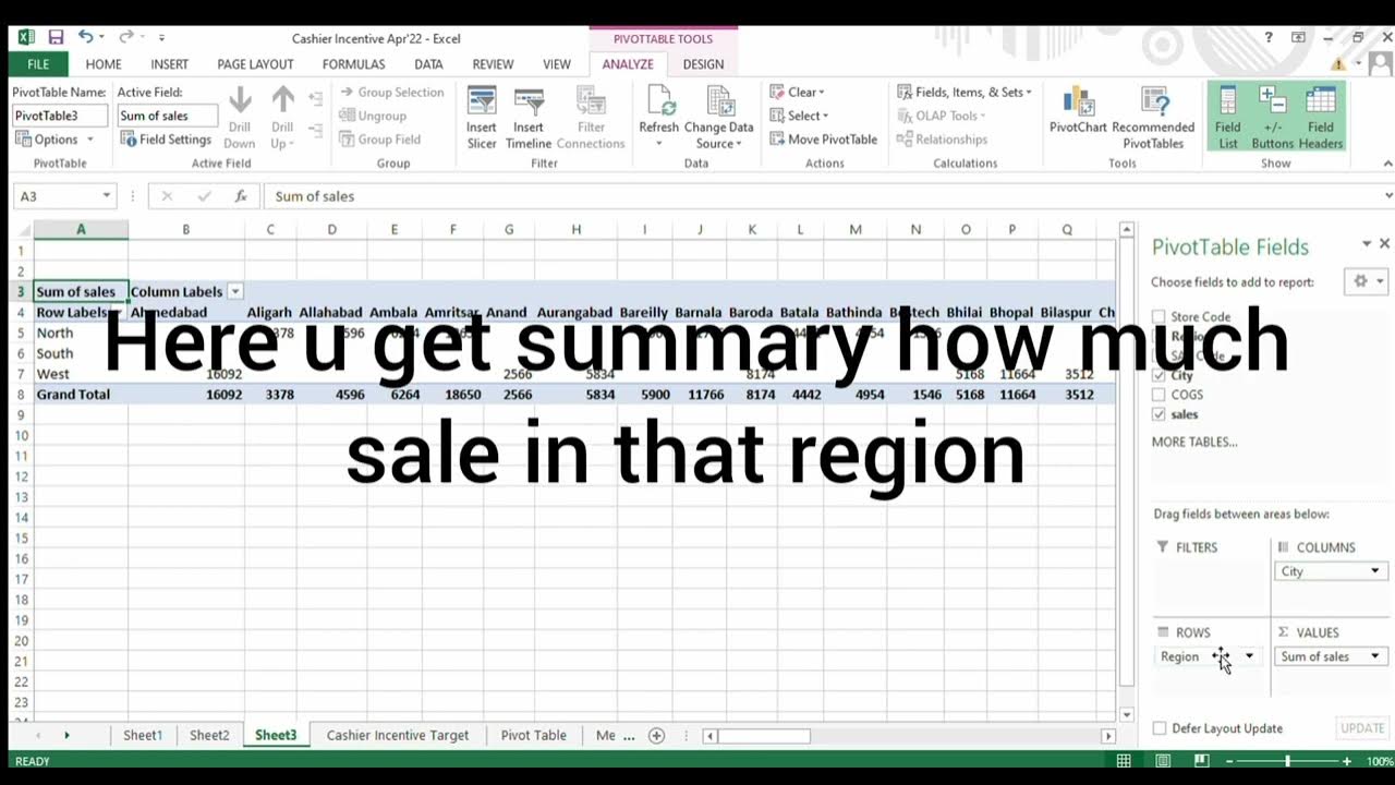 shortcut key to create pivot table in Excel YouTube