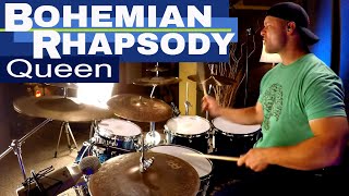 Bohemian Rhapsody Drum Cover - Queen (🎧High Quality Audio)