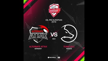ALTERNATE aTTaX vs LDLC - EPEC 2018 Finals - map1 - de_mirage [SSW, CrystalMay]