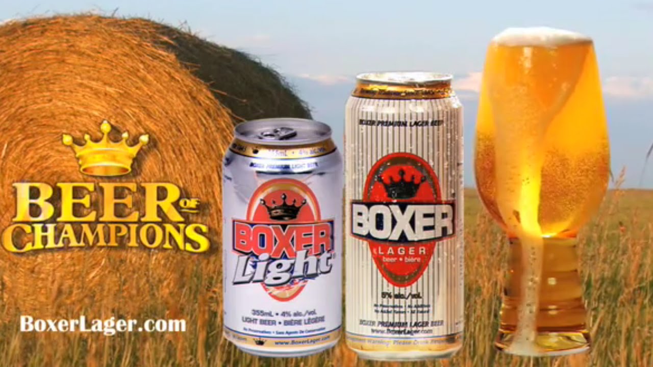 Boxer Beer - 7 types Beer Lager, Gluten Free, Ice, Light, Watermelon, Apple and Bubbly