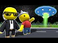A UFO TRIED TO ABDUCT ME! - Wobbly Life Multiplayer NEW Update!