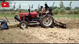 Massey 241 with  11 cultivator naal swaraj 855 screenshot 5