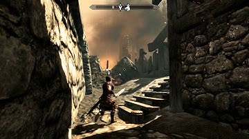 Skyrim Walkthrough Part 1 - Escape from Helgen 2/2
